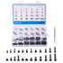 720pcs Laptop Notebook Screws Set,Replacement Computer Screws Kit,M1.4,M1.7,M2,M2.5,M3 countersunk Flat Head Phillips Mini Screw Set for Electroni...