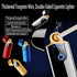 Electric Lighter, Smart Electronic Lighter, Mini USB Rechargeable Lighter Touch Ignition Windproof Flameless Lighter Lightweight Plasma Lighter wi...