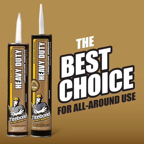 Titebond 5262 Heavy-Duty Construction Adhesive, 29-Ounces...