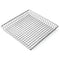 G.E.T. 4-83599 Stainless Steel Metal Rectangular Wire Serving Tray Stainless Steel Wire Baskets Collection...