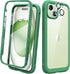 Diaclara Designed for iPhone 15 Case, Full Body Rugged Case with Built-in Touch Sensitive Anti-Scratch Screen Protector, with Camera Lens Protecto...