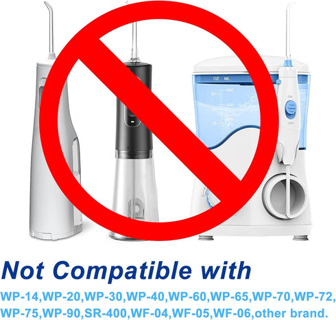 Flosser Replacement Tips for Waterpik Water Flosser,Plaque Seeker Replacement Tips Compatible with Waterpik Water Flossers and Other Brand Oral Ir...