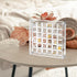 Acrylic Magnetic Seashell Display Box, 2 Different Sizes 36 Grids Clear Seashell Storage Box Decorative Seashell Starfish, Small Craft Organizers ...