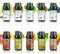 Fruity Essential Oil Set 10x10 ml Aromatherapy Essential Oils Pack for Diffuser, Soap, Candle Making(Green Apple,Coconut,Pineapple,Blueberry,Grape...