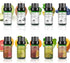 Fruity Essential Oil Set 10x10 ml Aromatherapy Essential Oils Pack for Diffuser, Soap, Candle Making(Green Apple,Coconut,Pineapple,Blueberry,Grape...