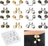 Upgraded Pant Waist Tightener with Comfortable Low Inside Bulge, 8 Set 4 Colors Jeans Button Tightener, Button Adjuster Button Pins for Jeans, Adj...