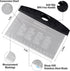 Ourokhome Dough Pastry Bench Cutter Scraper, Stainless Steel Pizza Cutter for Kitchen Baking, Dishwasher Safe, Anti-Wear Laser-Engraved Measuring ...