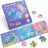 Magnetic Puzzles for Kids Ages 3 4 5, Ocean Mermaid Puzzles 16-20-25 Piece Jigsaw Puzzles for Toddler, Preschool Animals Puzzles Floor Magnetic Ki...