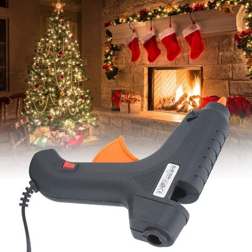 Hot Glue Gun, Ergonomic Handle Hot Glue Gun, for Artificial Flowers Paperboard Wood Products...