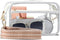 Clear Bag For Stadium Events, Clear Purse Stadium Crossbody Bag...