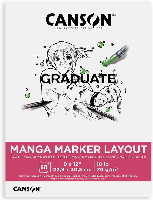 Canson Graduate Paper Pad, White...