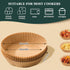 Air Fryer Paper Liners, 125PCS Non-stick Air Fryer Parchment Paper Liners,8inch Air Fryer Liners Disposable, Round Airfryer Paper Liners for for B...