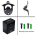 Wall Mounted Bottle Opener Black, Cheers Beer Cap Opener Post Mounted for Garage Man Cave Bar (Pack of 2)...
