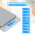 Digital cooking scale 3000g by 0.1g, Gaoscale Small Scale Grams High Accuracy Scale for gram scale, Kitchen Scale Digital with Tare Function for C...