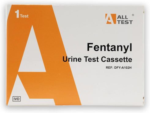 Fentanyl Urine Test Cassette - at Home Test with Lab Analysis, OTC Cleared, CLIA Waved, 510k Cleared...