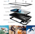 Marrkey Waterproof Case for iPhone 15 Pro Max, Heavy Duty Durable Metal Full Body Built-in Screen Protection Case Shockproof Dustproof Rugged Mili...