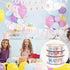 3 Rolls Happy Birthday Ribbon Roll Wide Satin Ribbon Happy Birthday Balloons Ribbon Wrapping Ribbon for Party Decoration...