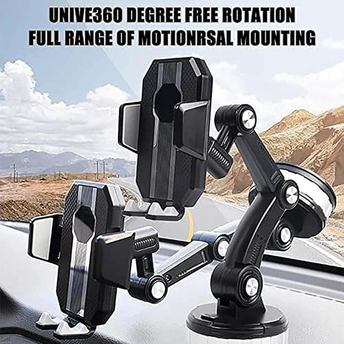 Super Adsorption Phone Holder, Phone Mount for Car Center Console,Phone Mount for Car Center Console Stack Super Adsorption Phone Holder,360 Rotat...