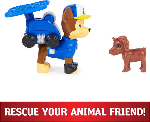Paw Patrol, Big Truck Pups Chase Action Figure with Clip-on Rescue Drone, Command Center Pod and Animal Friend Kids Toys Ages 3 and up...