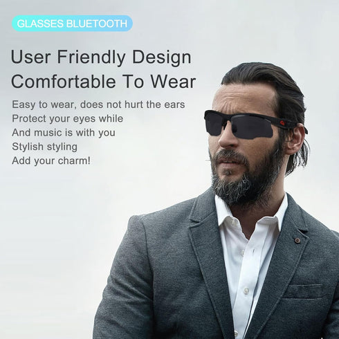 Smart Sport Sunglasses with Unbeatable UV Protection and Wireless Bluetooth 5.0 Perfect Wearable Technology for Outdoor Adventures, Gaming, Hands-...
