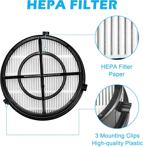 1650 16871 Febreze Vacuum Filter Compatible with Bissell Pet Hair Eraser Upright Vacuum Replacement Model 1650 Series, 1650A, 1650W, 16501, 16502,...