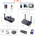 Bluetooth Transmitter Receiver, Long Range 2-in-1 Bluetooth 5.3 Audio Adapter for TV PC to 2 Wireless Headphones with Adjustable Volume, 3.5mm AUX...