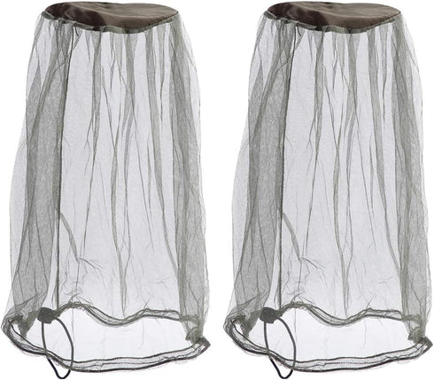 2 Mosquito Head Net with Carry Bag...