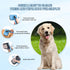 Dog Brush Kit for Shedding Short & Long Haired Cats, Self Cleaning Slicker Brush for Small Medium & Large Animals, Puppy. 4 in 1 Pet Grooming Set ...