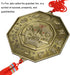 MDLUU 3 Pcs Bagua Mirror Feng Shui Ornaments, Guardian Lion Biting A Sword, Ancient Coins with Chinese Knot Tassel, Lucky Charm for Gifts, Home Pr...