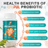 Probiotics for Women & Men - 300 Billion CFU & 24 Strains Probiotic with 15 Organic Herbs Prebiotics Blend, for Overall Digestive Health, Immune, ...