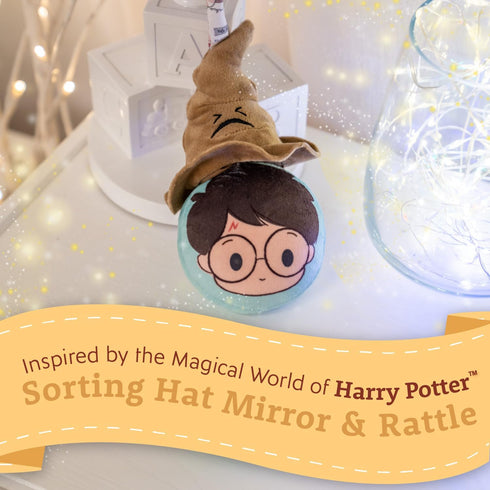 Kids Preferred Harry Potter Sorting Hat Mirror On The Go Rattle Plush Toy...