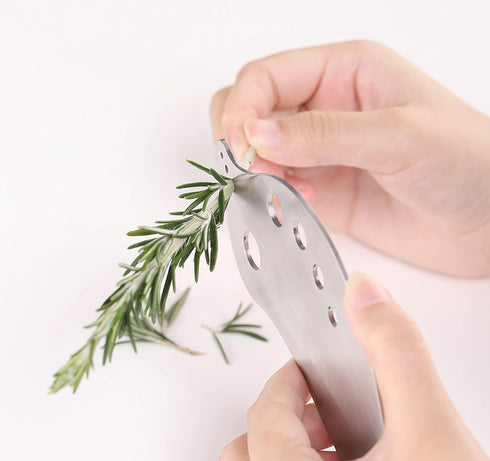 Herb Stripper - Versatile Leaf Remover for Kale, Chard, Collard Greens | Premium Herb Leaf Stripper | LooseLeaf Tool for Quick Stem Removal from L...