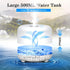 Essential Oil Diffuser, YIKUBEE Diffuser, 500ml Oil Diffuser, Humidifier with Remote Control, Aromatherapy Diffusers for home, Diffusers for Essen...