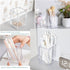 Acrylic Pen Holder, Clear Makeup Brush Holders Eyebrow Stationery Organizer for Office, Desk and Dressers...
