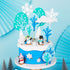 JeVenis Winter Penguin Cake Decoration for Onederland Party - Snowflake Supplies...