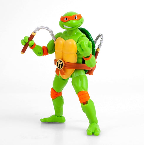 The Loyal Subjects Teenage Mutant Ninja Turtles Michelangelo BST AXN 5-inch Action Figure...