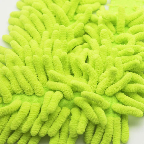EZ SPARES 2Pcs Replacement Mop for Brush Head,Washable Sweeper Microfiber Chenille Dust Fringe Brush Mop,Swob,Strong Water Absorption.Cotton...