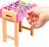Barbie Mini Playset with Pet, Accessories and Working Foosball Table, Game Night Theme, Gift for 3 to 7 Year Olds...