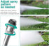 All Metal Replacement Sprayer Wand,1/4" & 3/8" Brass Barb Sprayer Wand Replacement, Stainless Steel Sprayer Wand with Shut off Valve & 2 Hose Clam...