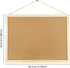 2 Pack Cork Board Bulletin Board, 15.7"X 12" pin Boards for Walls, Oak Wood Finish Frame, Wall Mounted Cork Board for Office Home and School(Pins,...