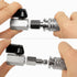 Automotive T-Style Air Plug, 1/4" NPT Female Pneumatic Plugs, Air Compressor Accessories Fittings(20-PACK)...