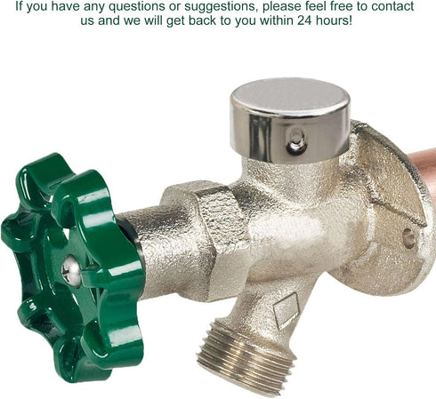 630-7500 Vacuum Breaker Service Parts Kit for prier, Fits for series 400/500, Outdoor Faucet Repair Kit Wall Hydrant Vacuum Breaker Replacement Ki...