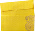 Jhintemetic® - Pack of 25 Matellic 5 Colours of 5 Each Randomly Picked Colourful Designer Shagun Lifafa/Money Gift Envelope with Golden Ambi for G...