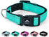 NESTROAD Reflective Dog Collar,Soft Neoprene Padded Dog Collar with Quick Release Buckle,Adjustable Breathable Pet Collar for Small Dogs(X-Small,T...