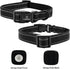 Lionheart glory Airtag Dog Collar Reflective Dog Collars with Airtag Hloder Female Male Black Collar Dog Adjustable Durable Soft Classic Collar fo...
