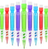 Assorted Mini Mechanical Pencils 0.7 mm Automatic Pencils with Mini Erasers Mini Pens Stationery Supplies for Home, Office, School Supplies, Writi...