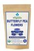 Organic Butterfly Pea Flowers - Healthy Herbal Loose Leaf Blue Tea - Natural Food Coloring - Caffeine Free 1.75OZ...