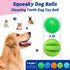2.36" (5 Pack) Squeaky Dog Balls Toys, Small Dog Toy Ball, Training Dog Toys for Boredom and Stimulati, Puppy Teething Chew Toy Balls, Green, Blue...