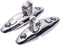 Boat Bimini Top Swivel Hinge,316 Stainless Steel Deck Side Mount Quick Release Hinge,Marine Hardware Accessories,Include Screws, pack of 2...