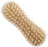 Konex Fiber Economy Utility Cleaning Brush. Heavy Duty Scrub Brush with Wood Handle. (Peanut 2 Pack)...